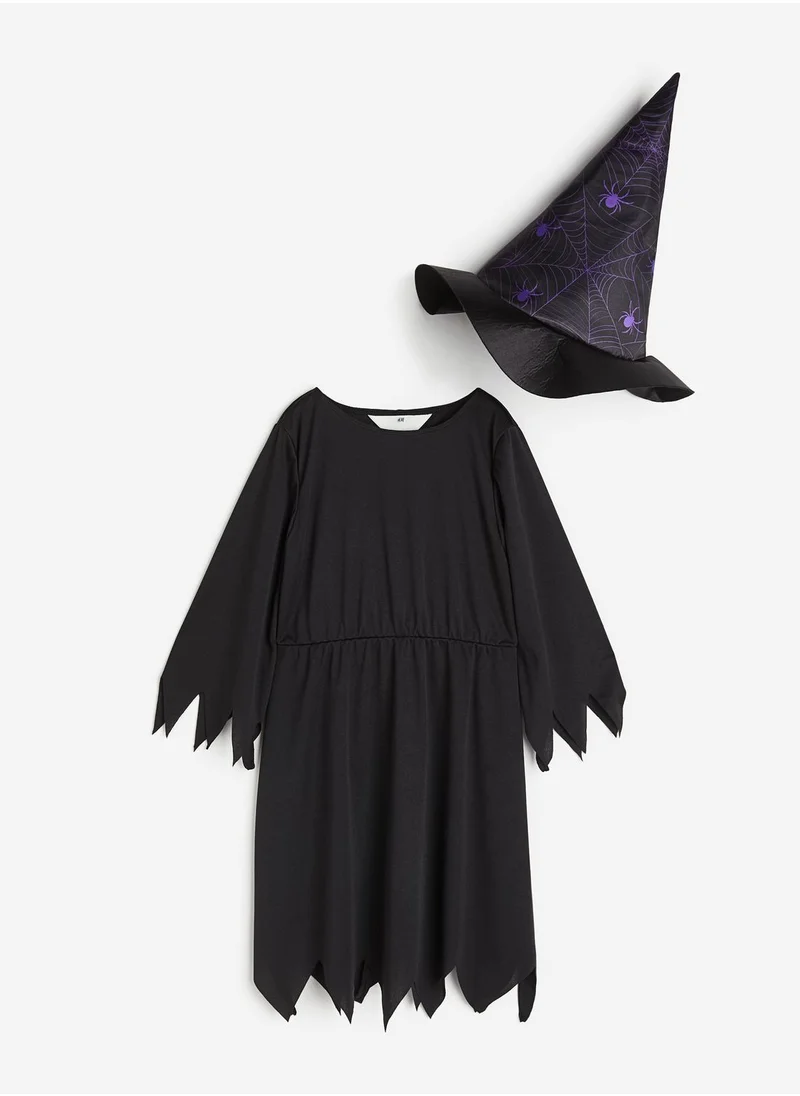 H&M Kids Witch Fancy Dress Costume