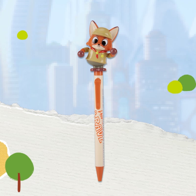 Disney Official Zootopia Little Dream Judy Nick Ballpoint Pen - Office Stationery Birthday Gift - Image 3