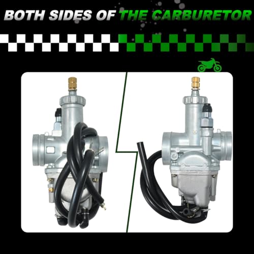 Rebuiman KLF220 Carburetor for Kawasaki Bayou 220 1988-2002，for Bayou 250 KLF250 2003-2011 Carb with Fuel Filter and Fuel Gas Petcock Valve Switch - Image 2