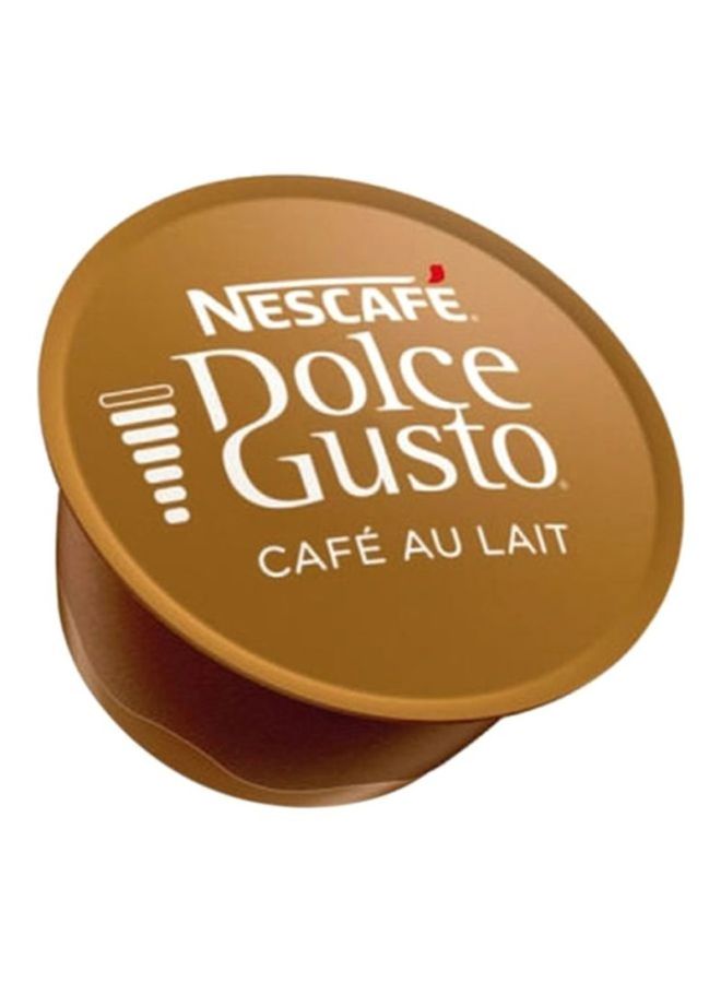 Nescafe Dolce Gusto Coffee Capsules Cafe Au Lait 240grams - Image 2