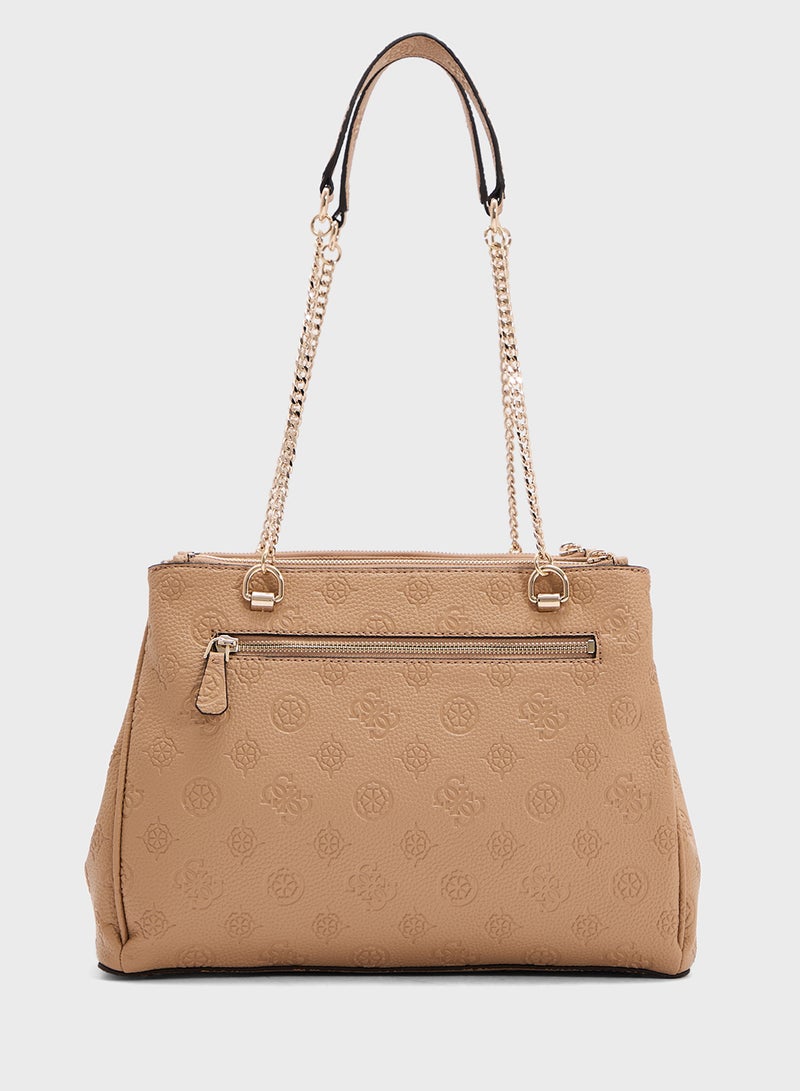 GUESS Cresidia Status Shoulder Satchel - Image 2