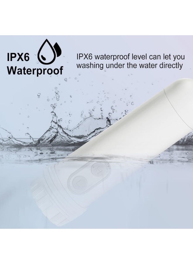 Meetion Portable Bidet - Mini Foldable Handheld Personal Travel Bidet with 2 Pressure Options Electric Sprayer Toilet for Personal Hygiene Cleaning/Soothing Postpartum Care/Perineal & Hemmoroid Treatment (White) - Image 5