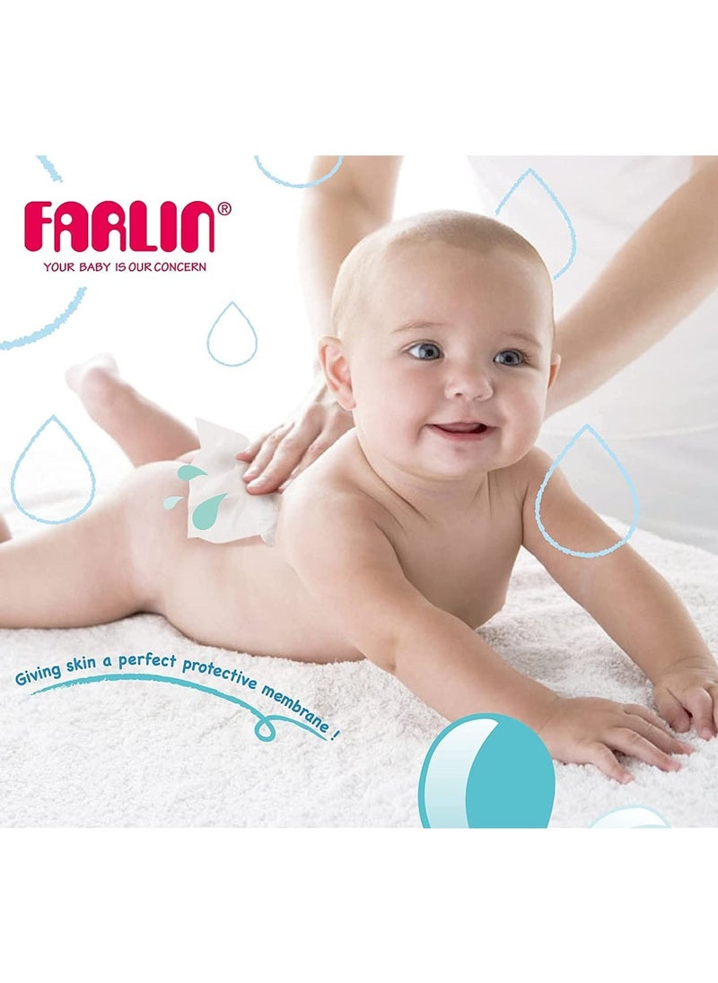 FARLIN Baby Wet Wipes Care for Tender Skin Value Box 12 Packs x 85 Wipes, 1020 Count  - Image 5