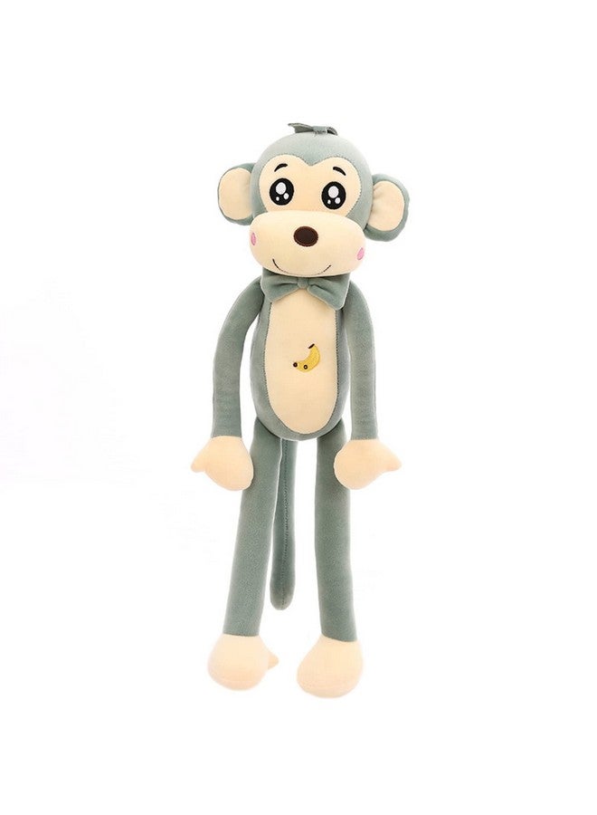 Tickles Monkey Soft Stuffed Plush Animal Toy For Kids Boys & Girls Birthday Gifts (Color: Green Size: 35 Cm) - Image 2