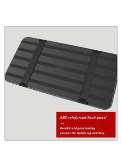 KASTWAVE Car Interior Accessories Pocket Organizer, Car Sun Visor Organizer Auto Visor Pocket(Black)  - Image 4