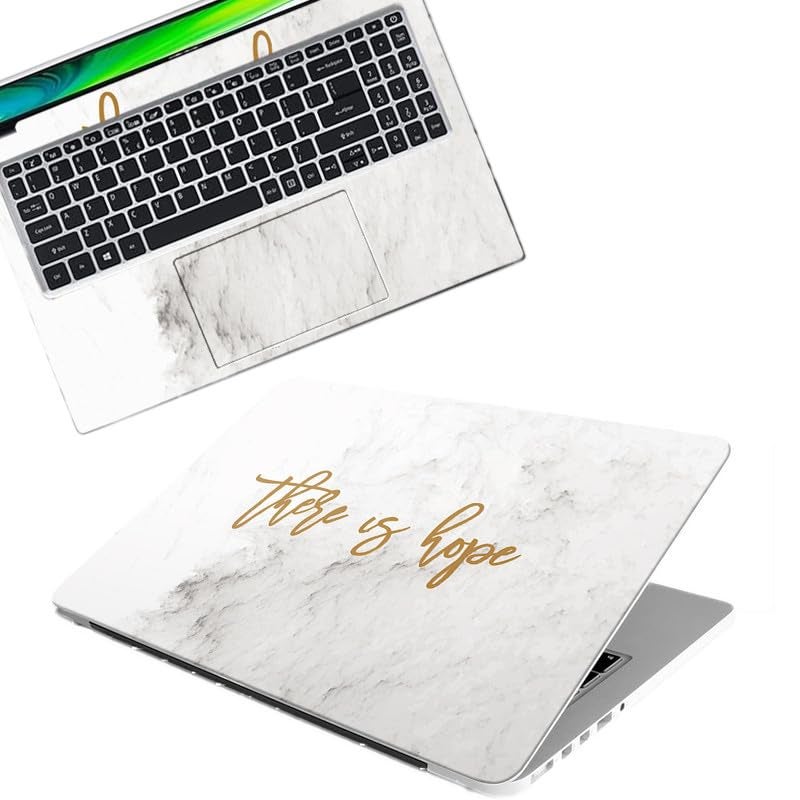 Galaxsia DSGN Quote-002 Full Body Laptop Skin Bubble-Free| Laminated & Removable | HD Quality Sticker for Laptops Upto 15.6 Inches Compatible with Hp/Dell/Acer/Lenovo/Asus etc - Image 1