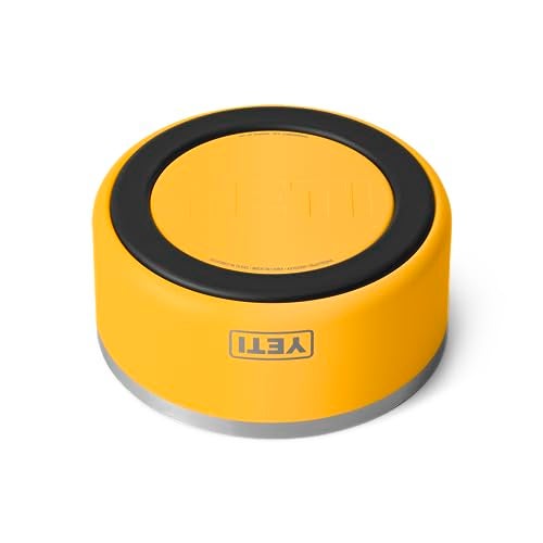 YETI Boomer 8, Stainless Steel, Non-Slip Dog Bowl, Holds 64 Ounces, Alpine Yellow - Image 3