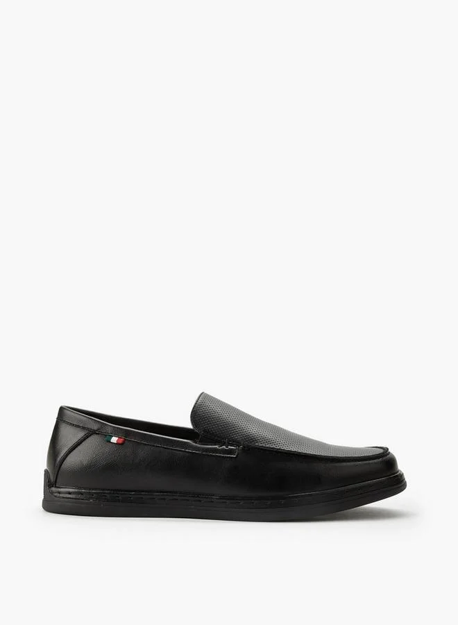 Renzo Ruganni BLACK Men Slip-On Loafers for Men | Best Price UAE