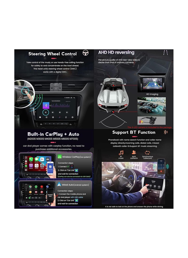 SHEZA STAR - Android Car Stereo for Hyundai i20 2014 2015 2016 2017 2018 2019 4GB RAM 64GB ROM 9 Inch Apple Carplay, MirrorLink WiFi BT, DSP IPS Touch Screen with AHD Camera Included - Image 1