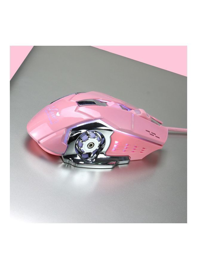 NIBEMINENT X500 LED Mechanical Wired Gaming Mouse - Image 3