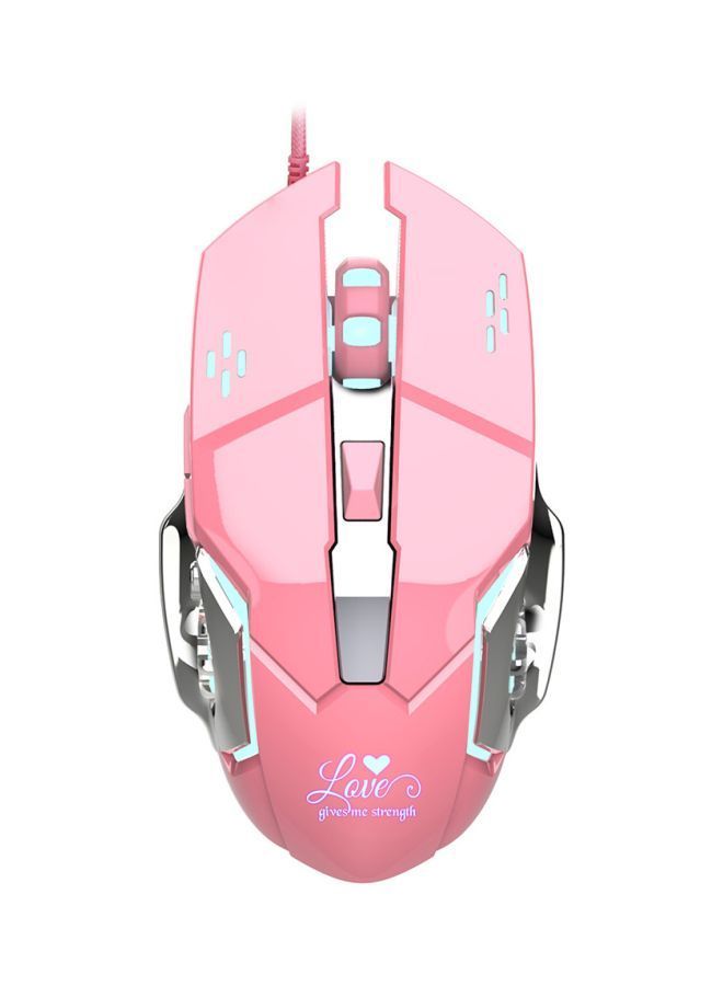 NIBEMINENT X500 LED Mechanical Wired Gaming Mouse - Image 1