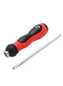 LAWAZIM Double Ended Screwdriver | Screwdriver, Adjustable Length, and Reversible Dual End, Slotted and PH2 Phillips Magnetic Tip, 2 in 1 Compact, Portable,  - Image 1