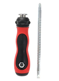 LAWAZIM Double Ended Screwdriver | Screwdriver, Adjustable Length, and Reversible Dual End, Slotted and PH2 Phillips Magnetic Tip, 2 in 1 Compact, Portable,  - Image 3