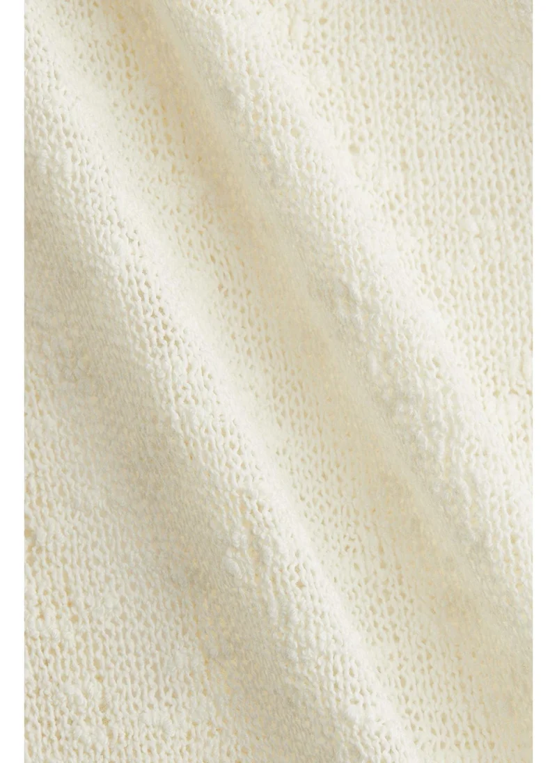 اتش اند ام Textured-knit vest top