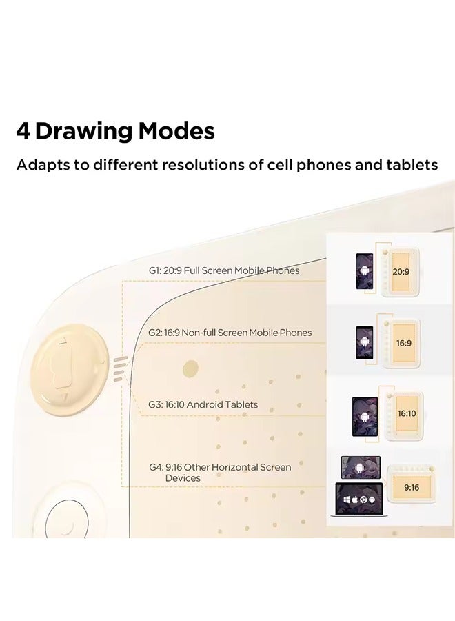 Ugee Q6 Graphic Tablet Drawing Tablet Digital Drawing Board Writing Pad for Children Kids Support Android PC Mac - Image 4