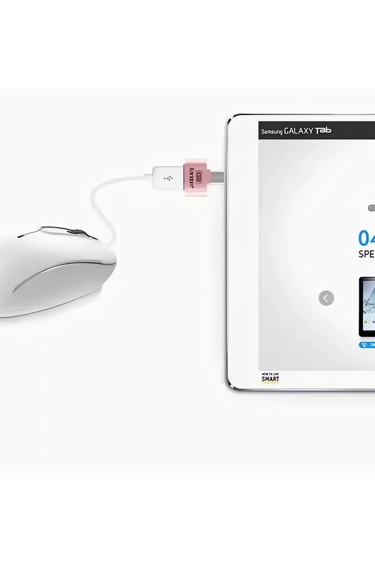 أيرلدوم Earldom et-ot01 محول USB 2.0 إلى micro OTG - فضي - Image 3