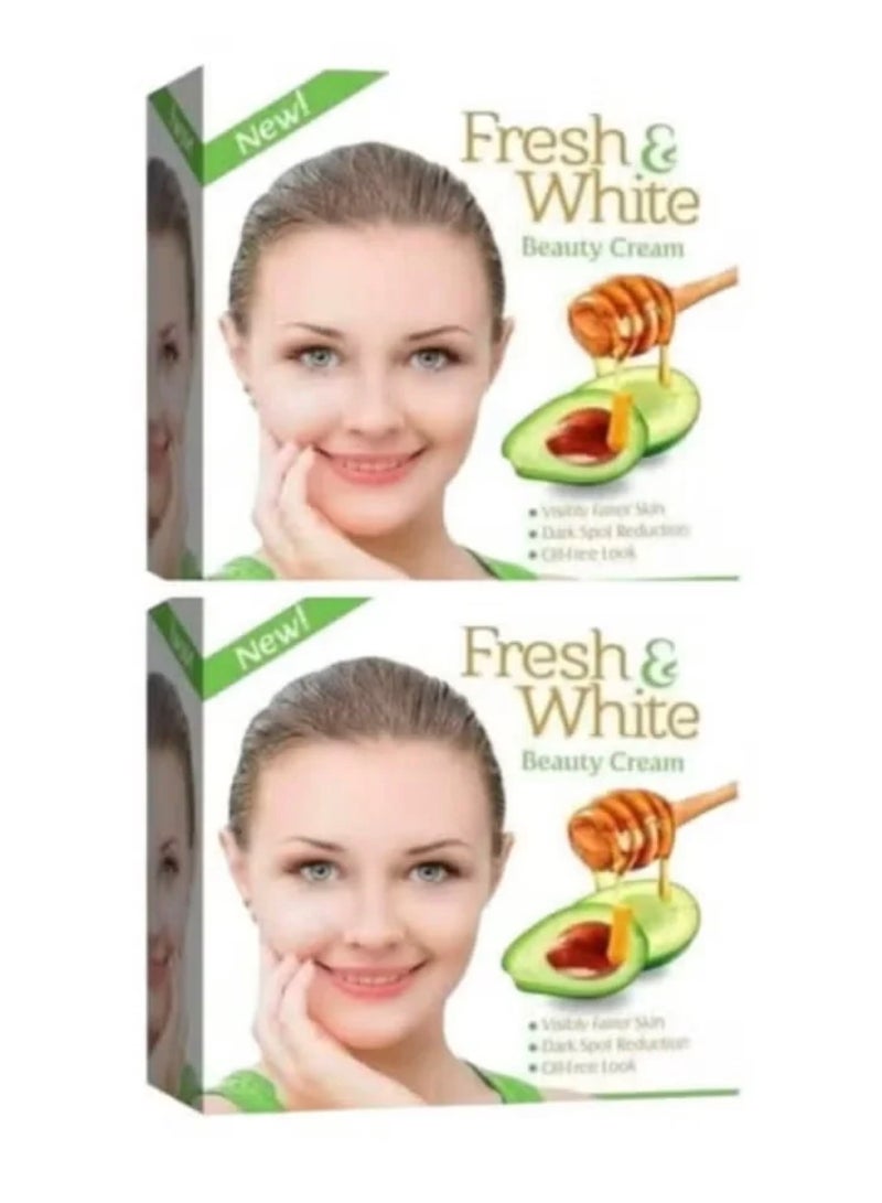 Fresh & White Original Beauty Cream, 30g (Pack of 2)