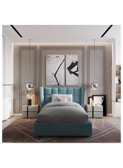 AL HUZAIFA FURNITURE Addie Single Bed With Storage  - Image 2