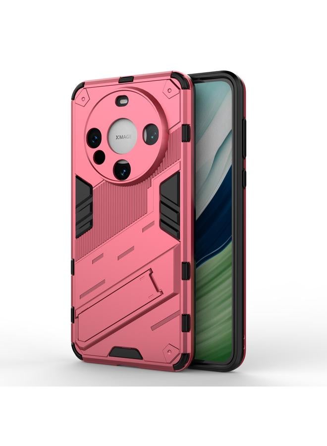 اس-توب جراب لهاتف Huawei Mate 60 Punk Armor 2 في 1 PC + جراب هاتف TPU مع حامل - Image 1