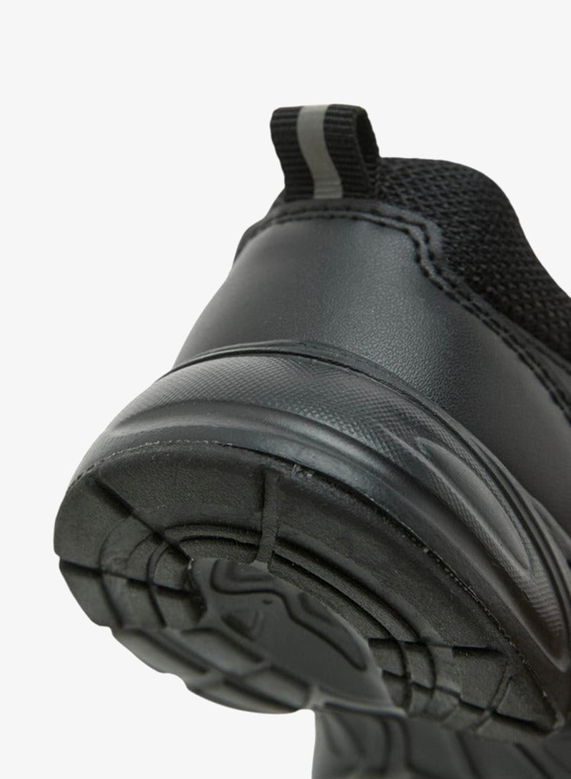 MARVEL Boys Panelled School Shoes with Hook and Loop Closure - Image 5