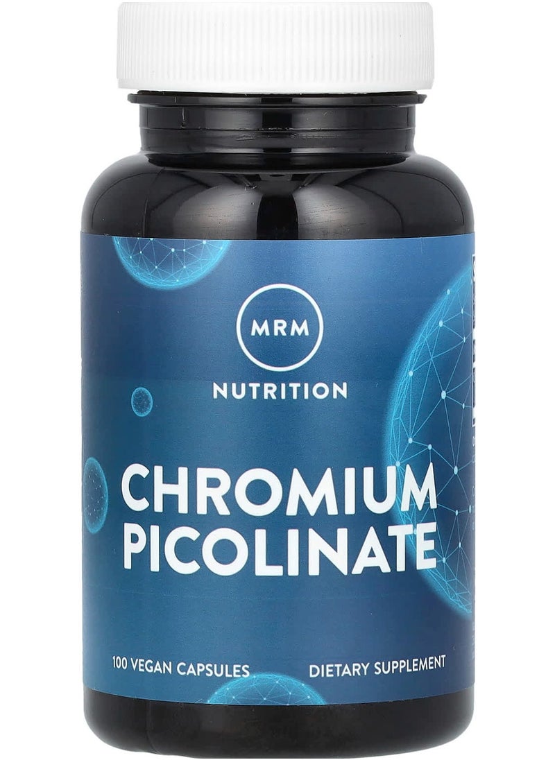 MRM Nutrition - Chromium Picolinate, 100 Vegan Capsules - Image 1