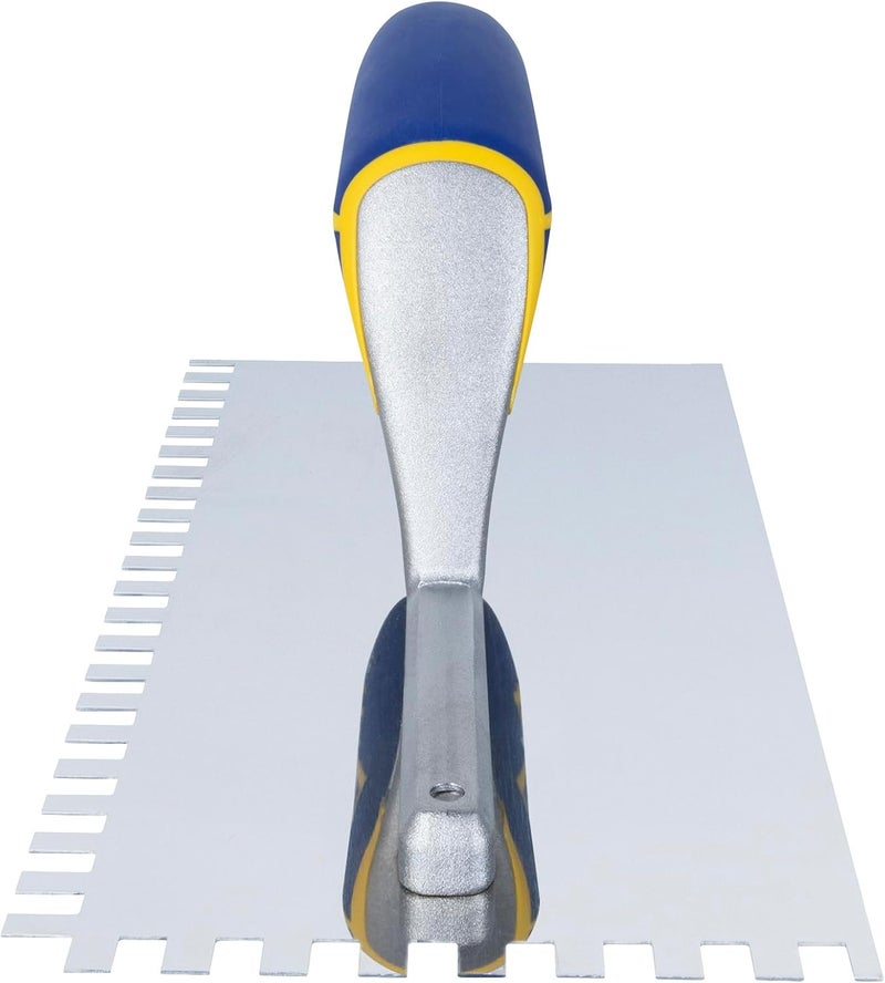 QEP مجرفة ستانلس ستيل بمقبض مريح مربعة الشقوق 1/4" x 3/8" x 1/4" - Image 3