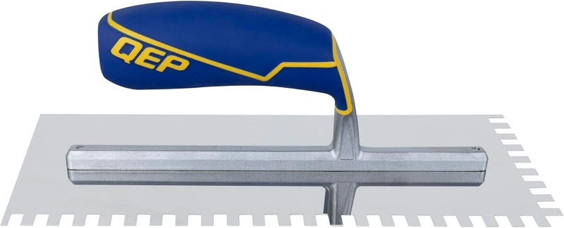 QEP مجرفة ستانلس ستيل بمقبض مريح مربعة الشقوق 1/4" x 3/8" x 1/4" - Image 4