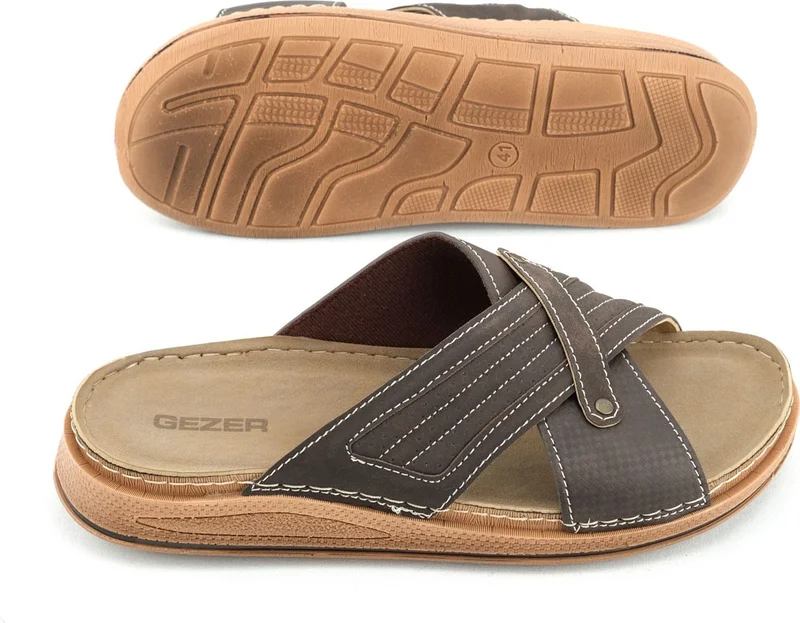 Gezer Summer Men's Design Comfortable Sole Daily Slippers