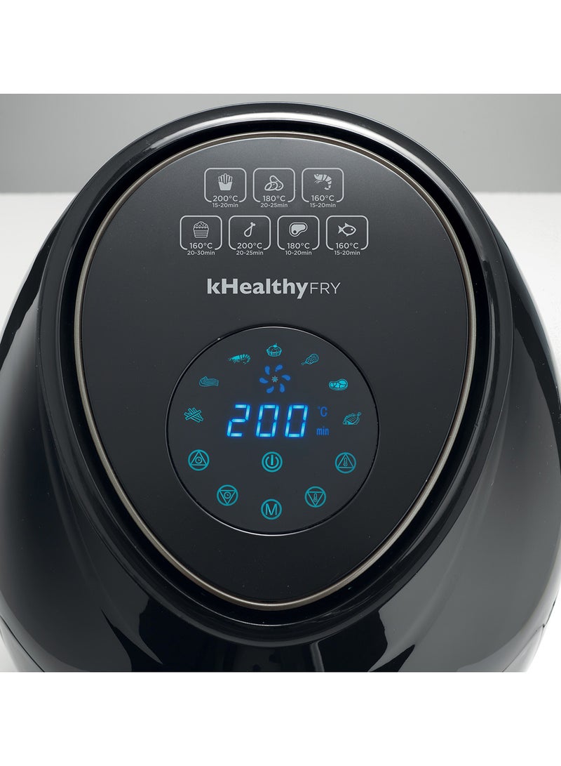 KENWOOD Air Fryer 5.5 L 1800 W HFP50 / HFP50.000BK Black - Image 4
