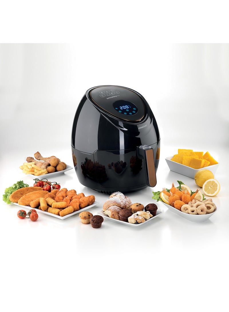 KENWOOD Air Fryer 5.5 L 1800 W HFP50 / HFP50.000BK Black - Image 2