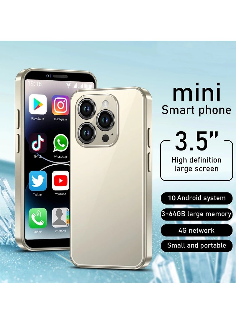 Raxoom - Mini Super Phone 4G LTE Android10.0 Smartphone 512GB Memory 3.5" Display 5MP Camera Dual SIM With Play Store - Image 1