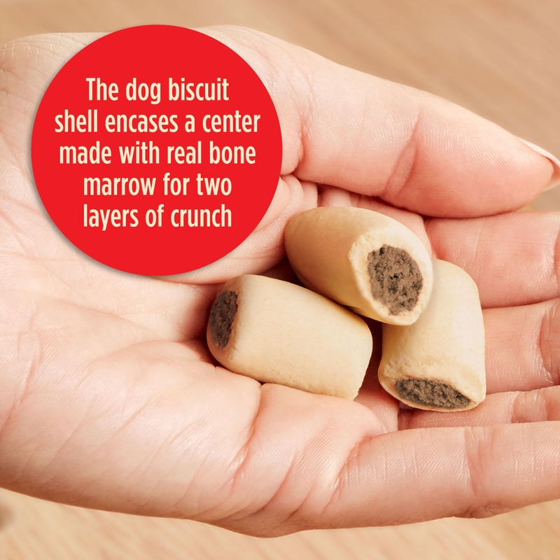 Milk-Bone MaroSnacks Dog Treats, Peanut Butter, 40 Ounce with Real Bone Marrow and Calcium - Image 3