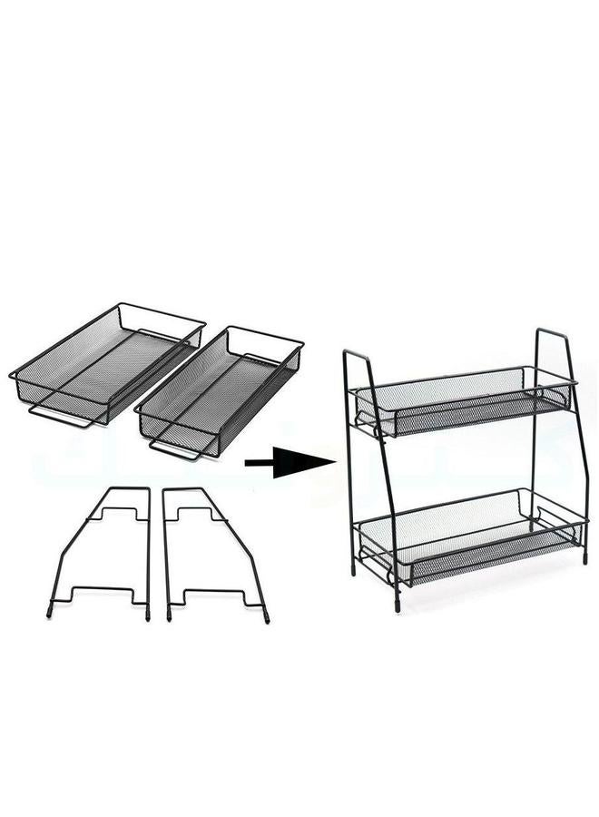 HOMESTAR 2-Tier Bathroom Organizer Shelf - Image 4