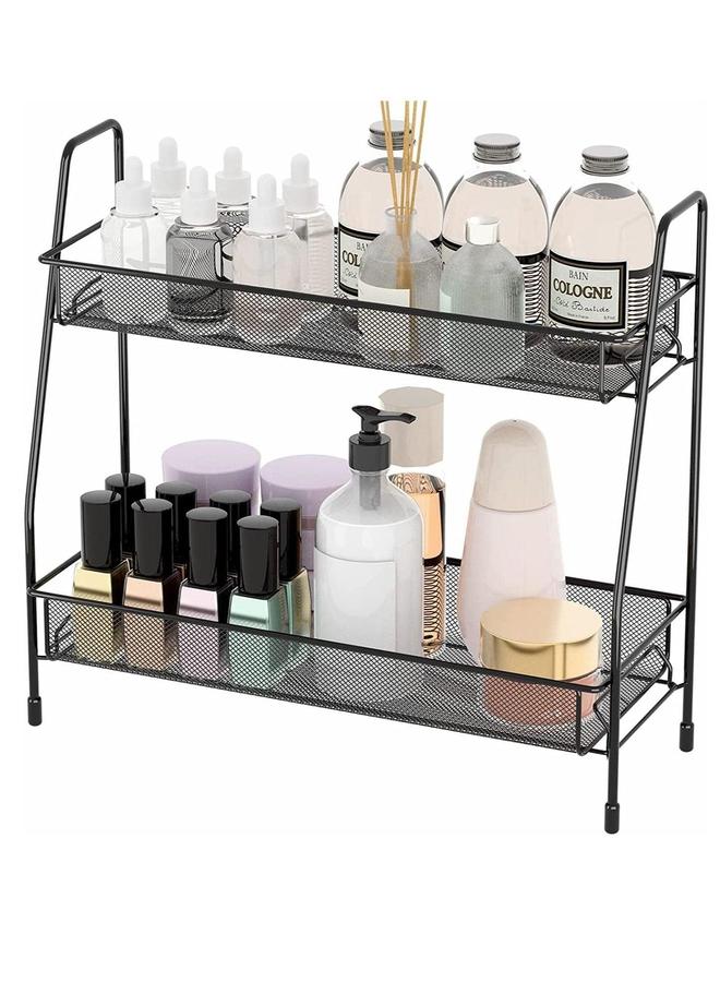 HOMESTAR 2-Tier Bathroom Organizer Shelf - Image 2