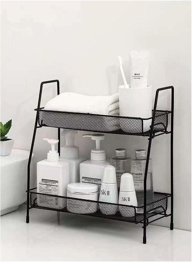 HOMESTAR 2-Tier Bathroom Organizer Shelf - Image 1
