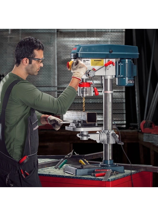RONIX Drill Press 550W 16mm, 16-Speed 2770RPM, Cast Iron Table, German Engineering #Ronix 2604 - Image 3
