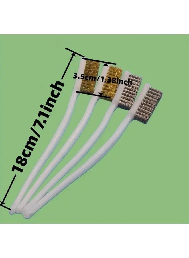 Industrial Steel Wire Brush Copper Material Rust Removal Polishing Tool - Image 3