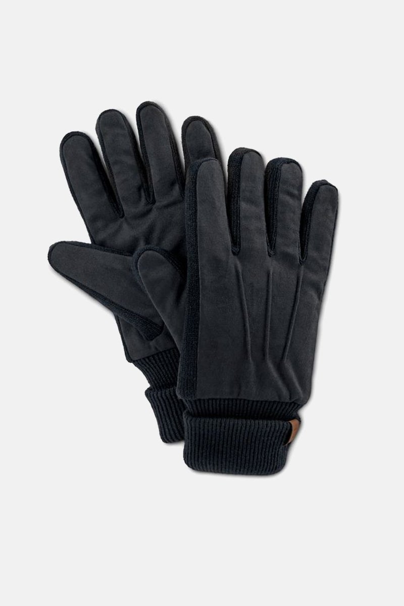 Tchibo Soft Elastic Gloves, Black - Image 1