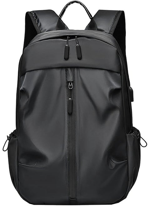 شنطة ظهر عصرية خفيفة مقاومة للماء مع منفذ شاحن USB تناسب لاب توب 14 بوصة للسفر والمدرسة والكتب اليومية من انرجي كيس