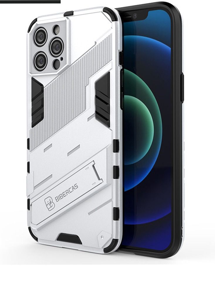 Suitable For Iphone Mechanical Style Fine Hole Anti Falling Phone Shell