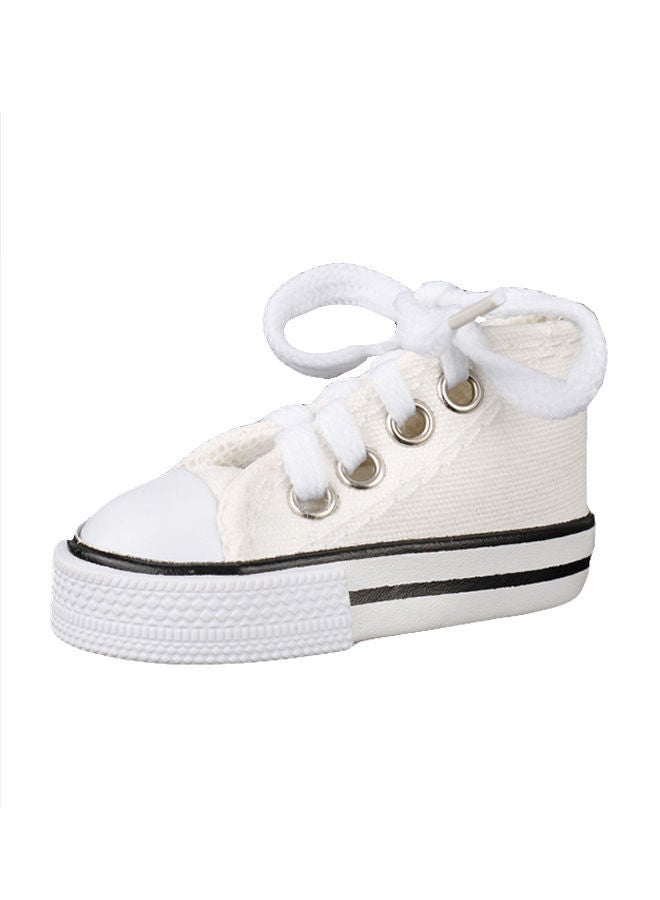 NIBEMINENT Canvas Shoe Key Chain - Image 1