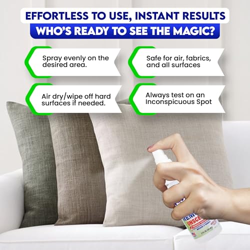 ZORBX Unscented Odor Eliminator for Strong Odor 2 Fl Oz Pack of 5 - Used in Hospitals & Healthcare Facilities - Advanced Formula, Fast-Acting Odor Remover Spray for Dog, Cat, House & Carpet - Image 2