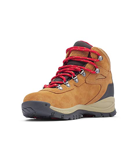 Columbia Women's Newton Ridge Plus Waterproof Amped, Elk/Mountain Red, 7.5 - Image 2
