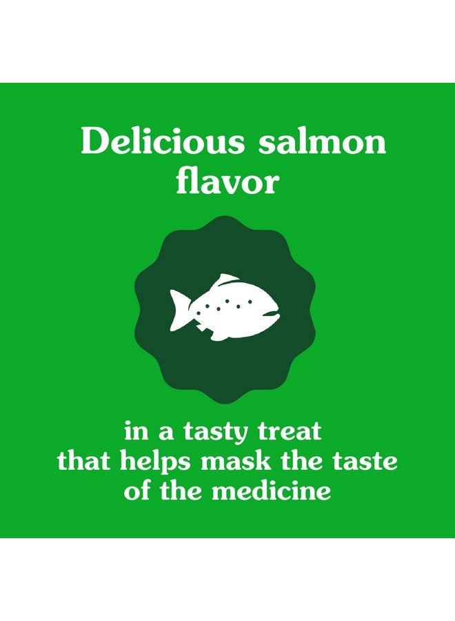 Greenies Feline Pill Pockets for Cats Natural Soft Cat Treats, Salmon Flavor, 1.6 oz. Pouch (45 Treats) - Image 4