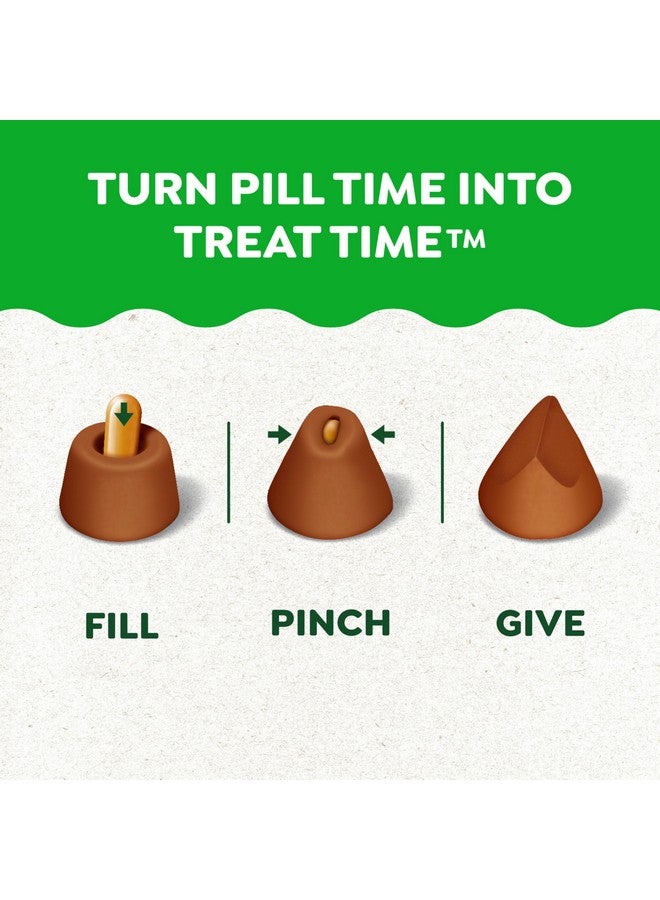 Greenies Feline Pill Pockets for Cats Natural Soft Cat Treats, Salmon Flavor, 1.6 oz. Pouch (45 Treats) - Image 3