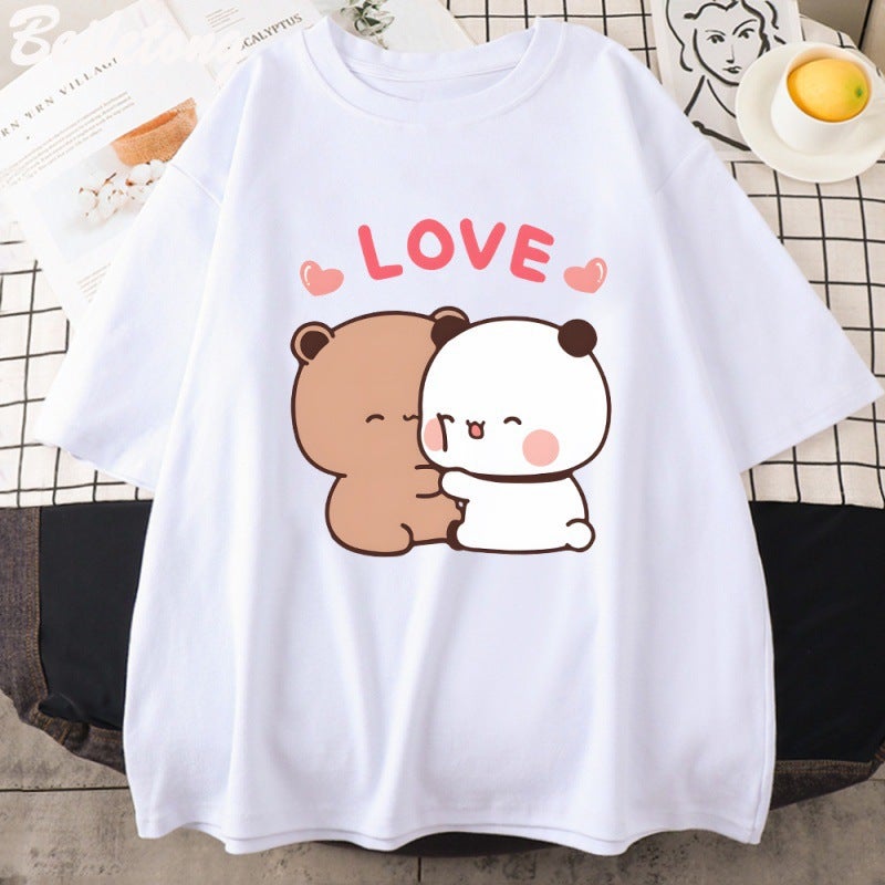 تي شيرت Pn Er Loe Ws Cotn Dd Cople - Image 3