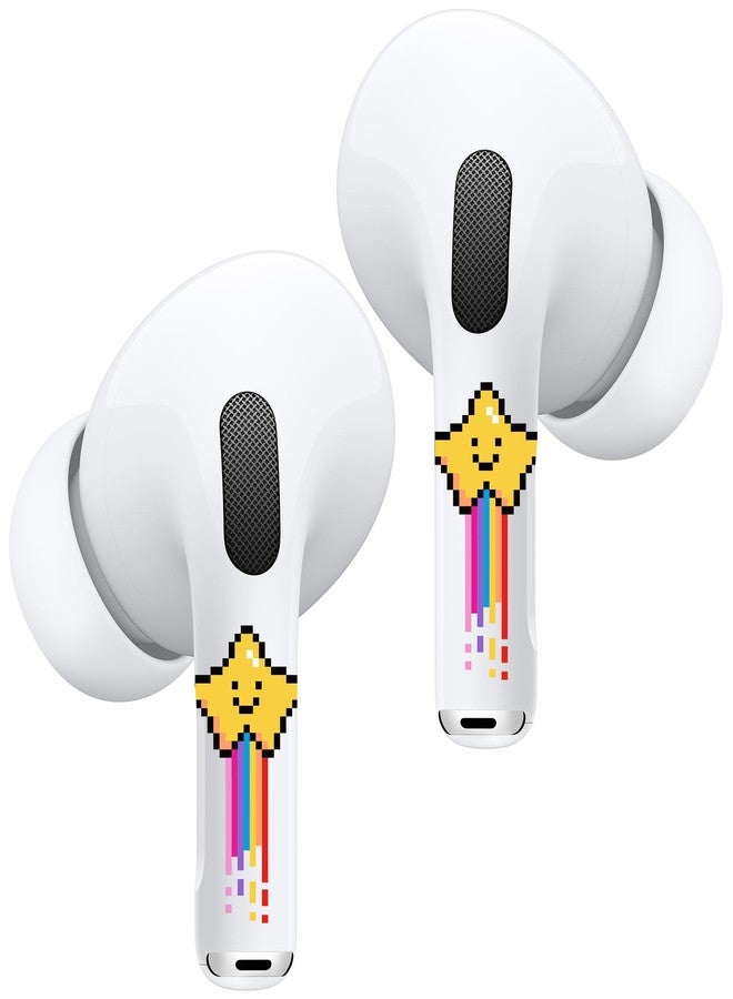 RockMax for AirPods Pro 2 Skin Cover, Distinguish Your AirPods, Universal Fit for AirPods Pro 3/2/1 and Gen 1/2/3/4, Star Sticker, Fun Gift for Boys and Girls - Image 1