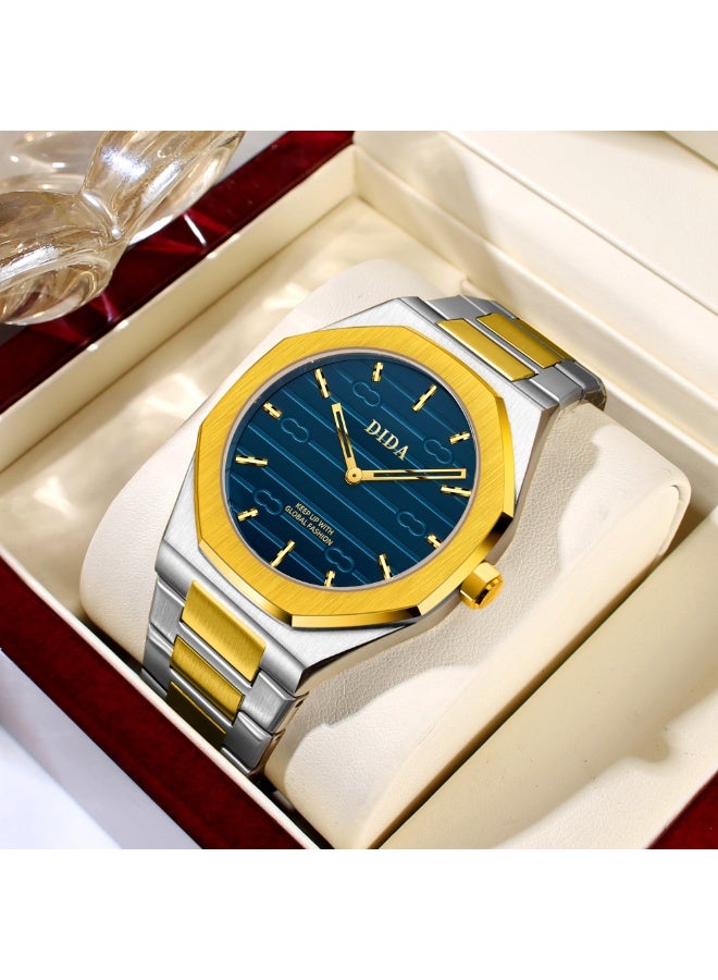 DIDA Men's Alloy Waterproof Fashion Wrist Watch B818 -45mm - Image 2