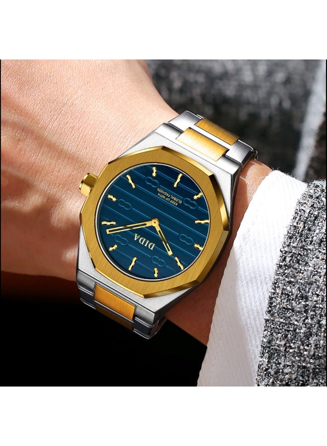 DIDA Men's Alloy Waterproof Fashion Wrist Watch B818 -45mm - Image 3