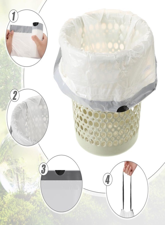 ReliThick 40 Pcs Commode Liners for Bedside Universal Fit Disposable Portable Toilet Bags Commode Liners for Toilet Chair Bucket Waste Bags Potty Chair Liners Adults Elderly Disabled(White, Red) - Image 4